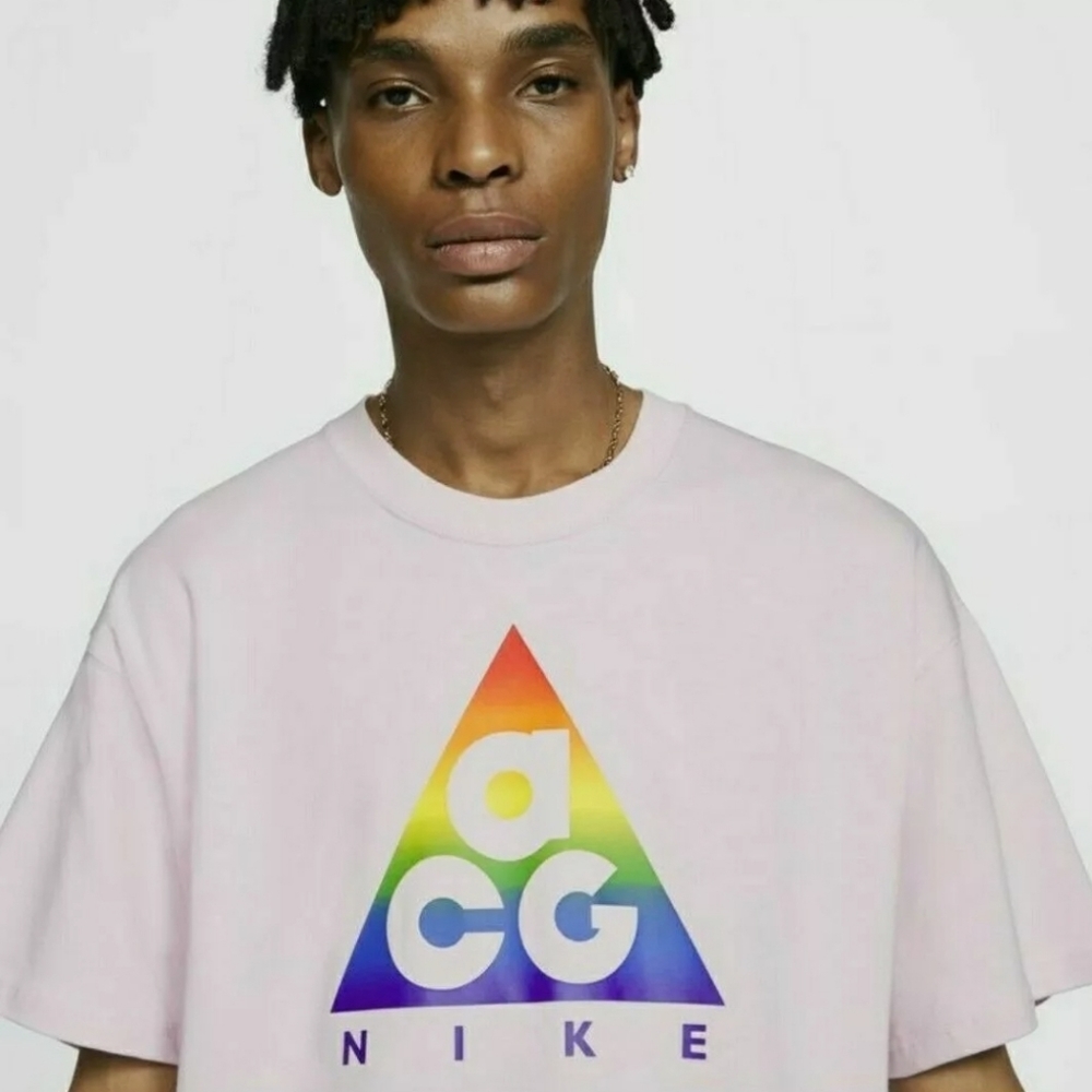 Nike Mens ACG Be True Pink T-shirt